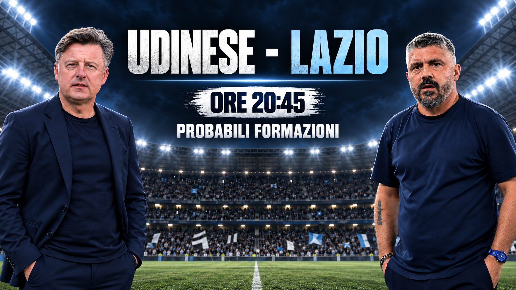 Udinese Lazio 7 set 2026