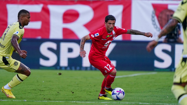 Photo LiveMedia/Luca Rossini
Monza, Italy, August 26, 2022, italian soccer Serie A match
AC Monza vs Udinese Calcio
Image shows:
Stefano Sensi (AC Monza)
LiveMedia - World Copyright