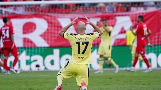 Photo LiveMedia/Luca Rossini
Monza, Italy, August 26, 2022, italian soccer Serie A match
AC Monza vs Udinese Calcio
Image shows:
Bram Nuytinck (Udinese Calcio)
LiveMedia - World Copyright
