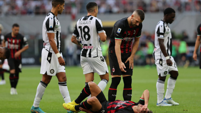 Photo LiveMedia/Fabrizio Carabelli
Milan, Italy, August 13, 2022, italian soccer Serie A match
AC Milan vs Udinese Calcio
Image shows:
Brahim Diaz of AC Milan injured during the Serie A 2022/23 football match between AC Milan and Udinese Calcio at Giuseppe Meazza Stadium, Milan, Italy on August 13, 2022
LiveMedia - World Copyright