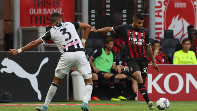 Photo LiveMedia/Fabrizio Carabelli
Milan, Italy, August 13, 2022, italian soccer Serie A match
AC Milan vs Udinese Calcio
Image shows:
Junior Messias of AC Milan in action during the Serie A 2022/23 football match between AC Milan and Udinese Calcio at Giuseppe Meazza Stadium, Milan, Italy on August 13, 2022
LiveMedia - World Copyright