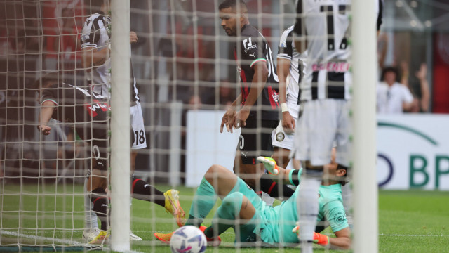 Photo LiveMedia/Fabrizio Carabelli
Milan, Italy, August 13, 2022, italian soccer Serie A match
AC Milan vs Udinese Calcio
Image shows:
Brahim Diaz of AC Milan scores a goal during the Serie A 2022/23 football match between AC Milan and Udinese Calcio at Giuseppe Meazza Stadium, Milan, Italy on August 13, 2022
LiveMedia - World Copyright