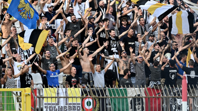 Db Monza 26/08/2022 - campionato di calcio serie A / Monza-Udinese / foto Matteo Gribaudi/Image Sport
nella foto: tifosi Udinese