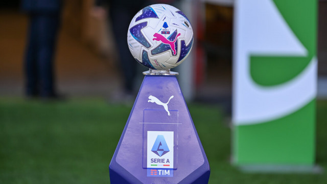 Photo LiveMedia/Alessio Marini
Udine, Italy, September 18, 2022, italian soccer Serie A match
Udinese Calcio vs Inter - FC Internazionale
Image shows:
Lega Serie A official ball 2022/23
LiveMedia - World Copyright