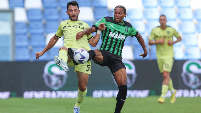 Photo LiveMedia/Luca Amedeo Bizzarri
Reggio Emilia, Italy, September 11, 2022, italian soccer Serie A match
US Sassuolo vs Udinese Calcio
Image shows:
Armand Lauriente’ (US Sassuolo)
LiveMedia - World Copyright