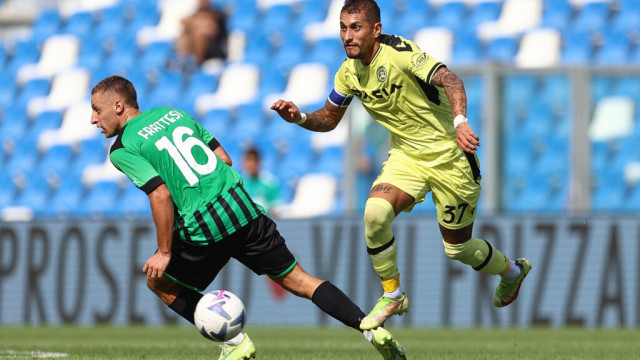 Photo LiveMedia/Luca Amedeo Bizzarri
Reggio Emilia, Italy, September 11, 2022, italian soccer Serie A match
US Sassuolo vs Udinese Calcio
Image shows:
Roberto Pereyra (Udinese Calcio)
LiveMedia - World Copyright