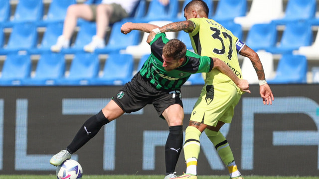 Photo LiveMedia/Luca Amedeo Bizzarri
Reggio Emilia, Italy, September 11, 2022, italian soccer Serie A match
US Sassuolo vs Udinese Calcio
Image shows:
Giorgos Kyriakopoulos (US Sassuolo)
LiveMedia - World Copyright