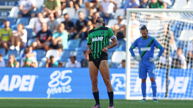 Photo LiveMedia/Luca Amedeo Bizzarri
Reggio Emilia, Italy, September 11, 2022, italian soccer Serie A match
US Sassuolo vs Udinese Calcio
Image shows:
Gian Marco Ferrari (US Sassuolo) reacts
LiveMedia - World Copyright