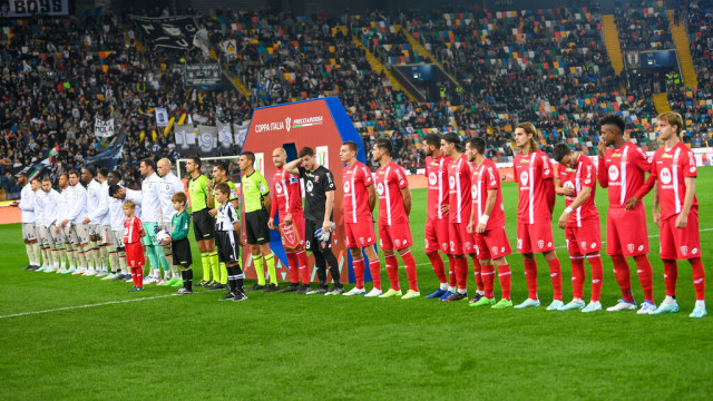 Photo LiveMedia/Alessio Marini
Udine, Italy, October 19, 2022, Italian football Coppa Italia match
Udinese Calcio vs AC Monza
Image shows:
Udinese Calcio and AC Monza lineup
LiveMedia - World Copyright