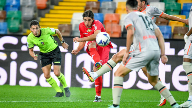 Photo LiveMedia/Ettore Griffoni
Udine, Italy, October 19, 2022, Italian football Coppa Italia match
Udinese Calcio vs AC Monza
Image shows:
Monza's Filippo Ranocchia in action
LiveMedia - World Copyright