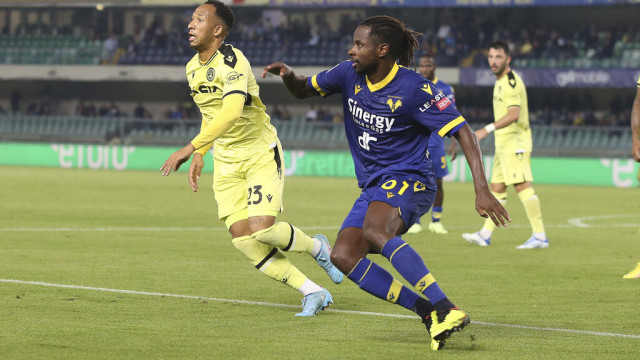 Photo LiveMedia/Davide Casentini
Verona, Italy, October 03, 2022, italian soccer Serie A match
Hellas Verona FC vs Udinese Calcio
Image shows:
Enzo Ebosse of Udinese FC during Hellas Verona vs Udinese FC, 8° Serie A Tim 2022-23 game at Marcantonio Bentegodi Stadium in Verona, Italy, on October 03, 2022.
LiveMedia - World Copyright